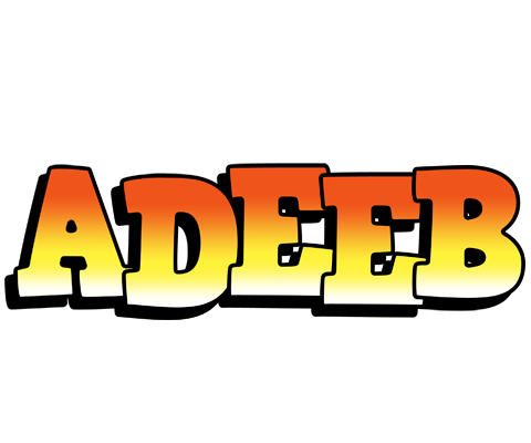 Adeeb sunset logo
