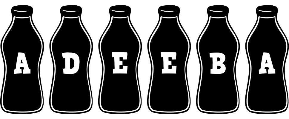 Adeeba bottle logo