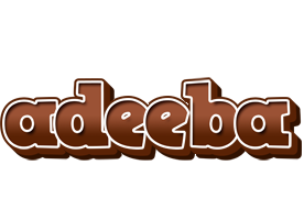 Adeeba brownie logo