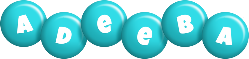 Adeeba candy-azur logo