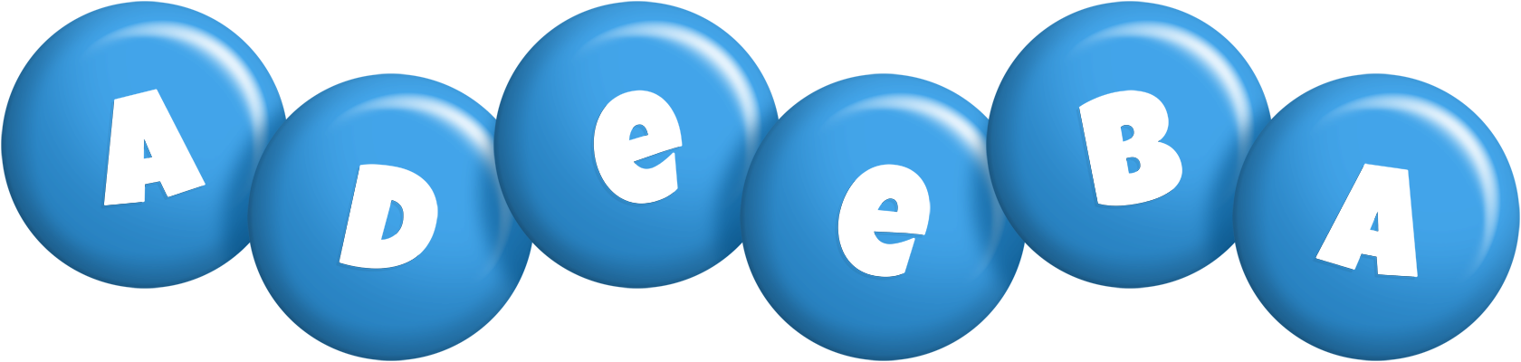 Adeeba candy-blue logo