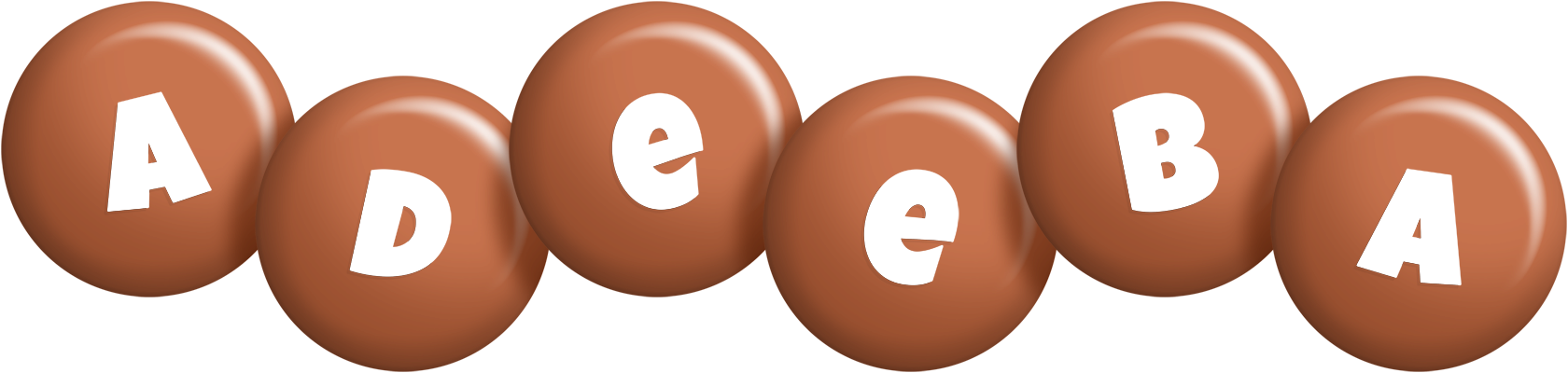 Adeeba candy-brown logo