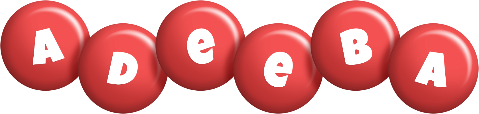 Adeeba candy-red logo