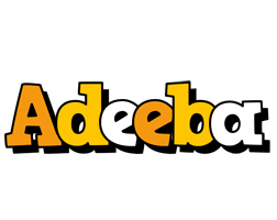 Adeeba cartoon logo