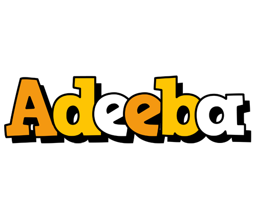 Adeeba cartoon logo
