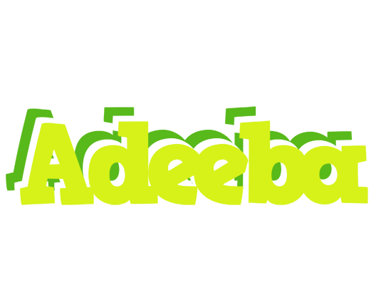 Adeeba citrus logo