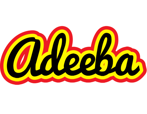 Adeeba flaming logo