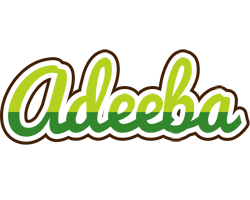 Adeeba golfing logo