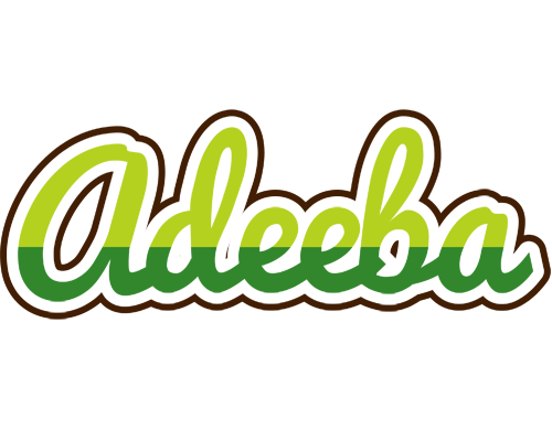 Adeeba golfing logo