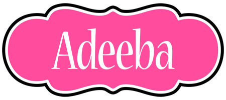 Adeeba invitation logo
