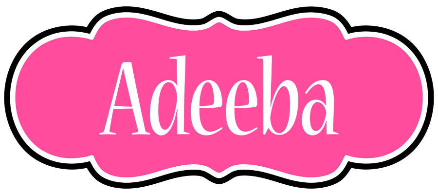 Adeeba invitation logo