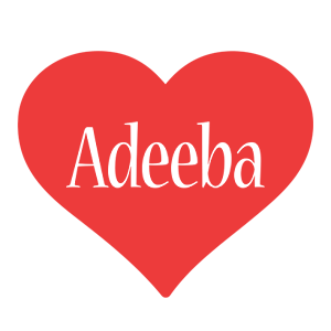 Adeeba love logo