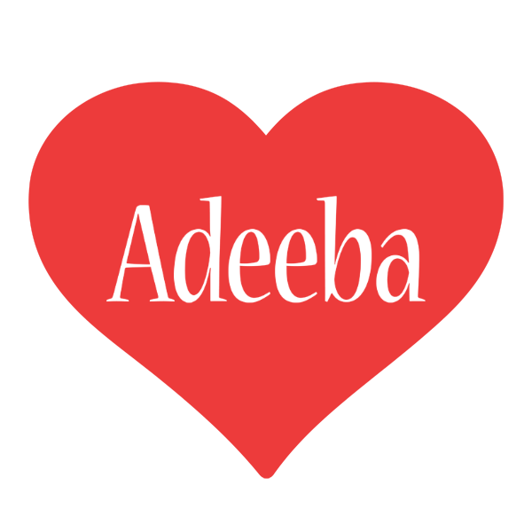 Adeeba love logo
