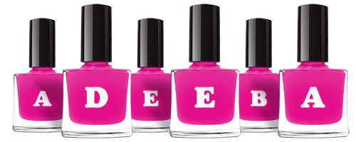 Adeeba nails logo
