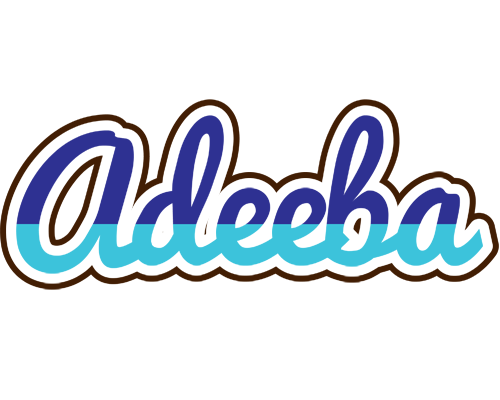 Adeeba raining logo