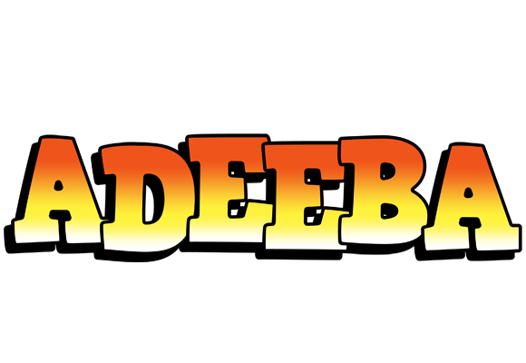 Adeeba sunset logo