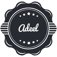 Adeel badge logo