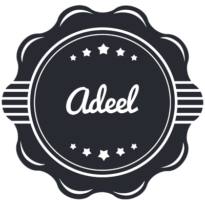 Adeel badge logo