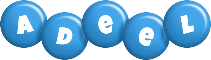 Adeel candy-blue logo