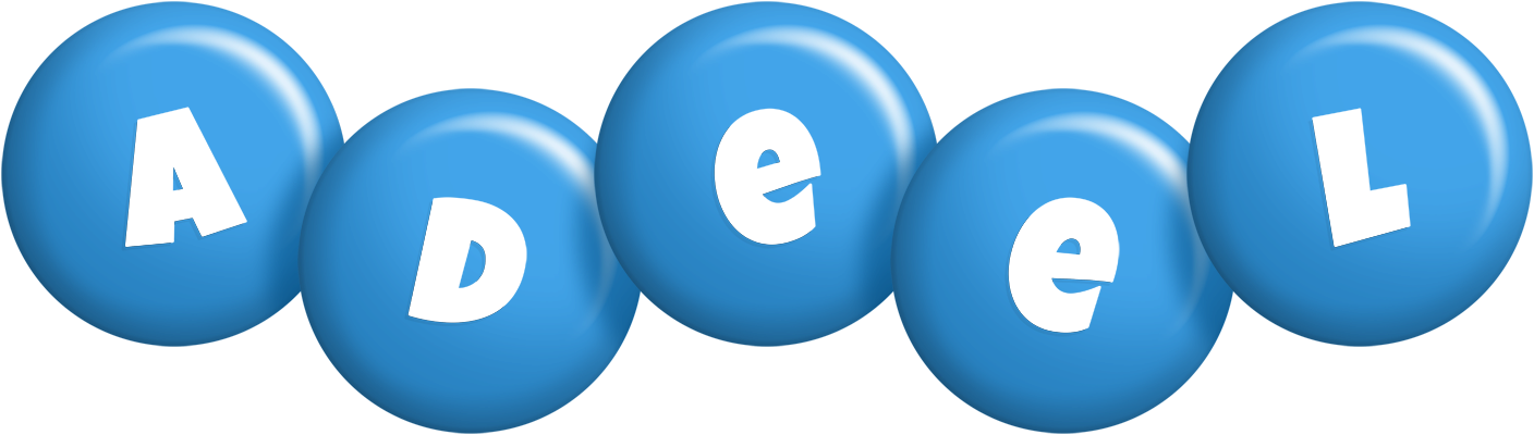 Adeel candy-blue logo