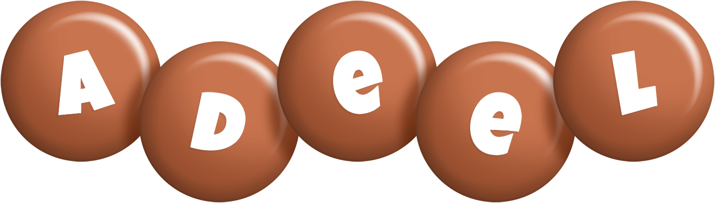 Adeel candy-brown logo