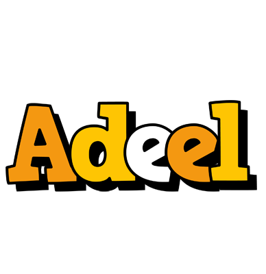 Adeel cartoon logo