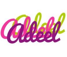 Adeel flowers logo