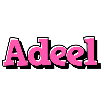Adeel girlish logo