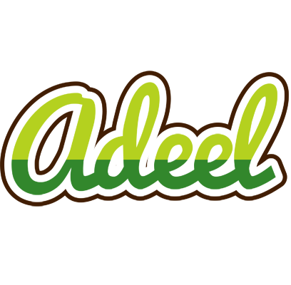 Adeel golfing logo