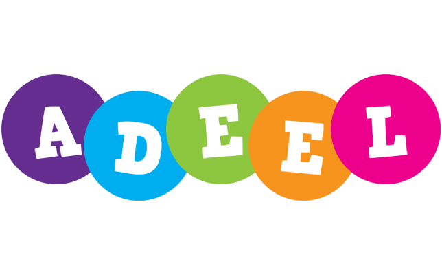 Adeel happy logo