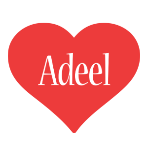 Adeel love logo