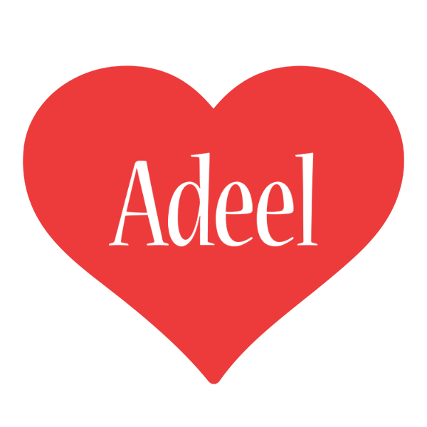 Adeel love logo