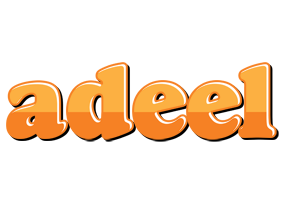 Adeel orange logo