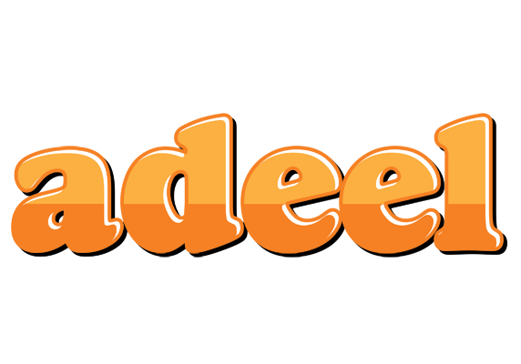 Adeel orange logo