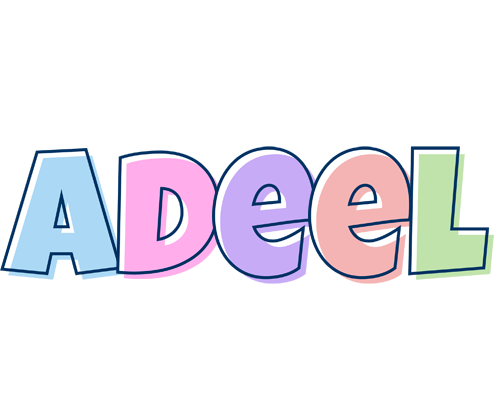 Adeel pastel logo