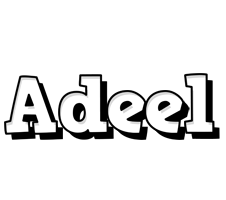 Adeel snowing logo