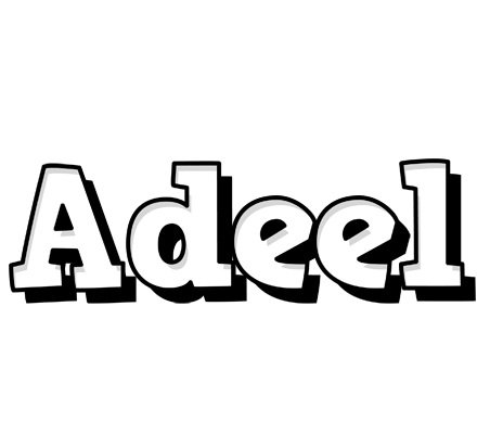 Adeel snowing logo