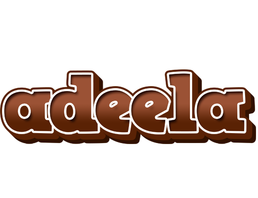 Adeela brownie logo