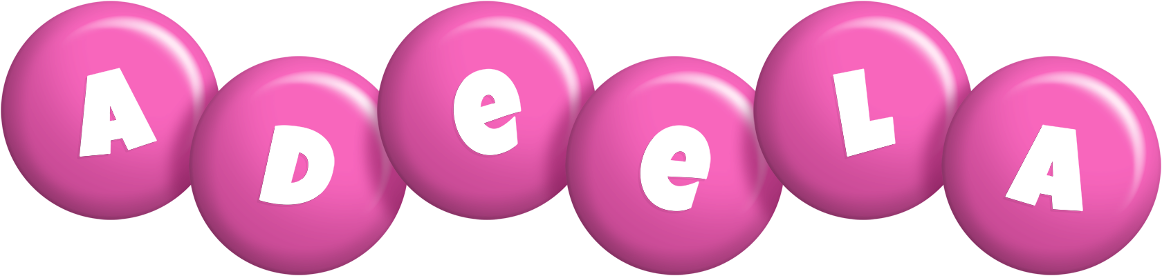 Adeela candy-pink logo