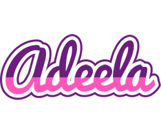 Adeela cheerful logo