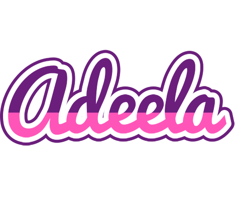 Adeela cheerful logo