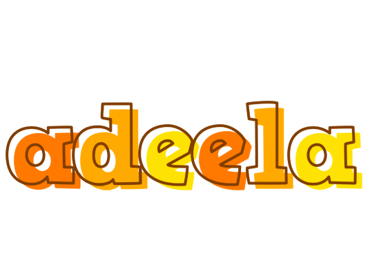 Adeela desert logo