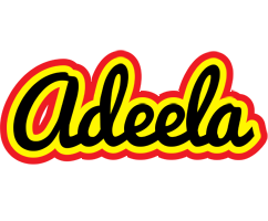 Adeela flaming logo
