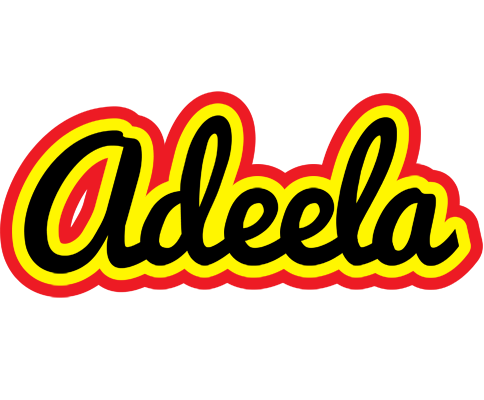 Adeela flaming logo
