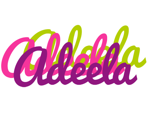 Adeela flowers logo