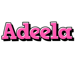 Adeela girlish logo