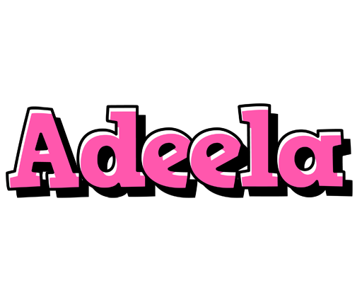 Adeela girlish logo