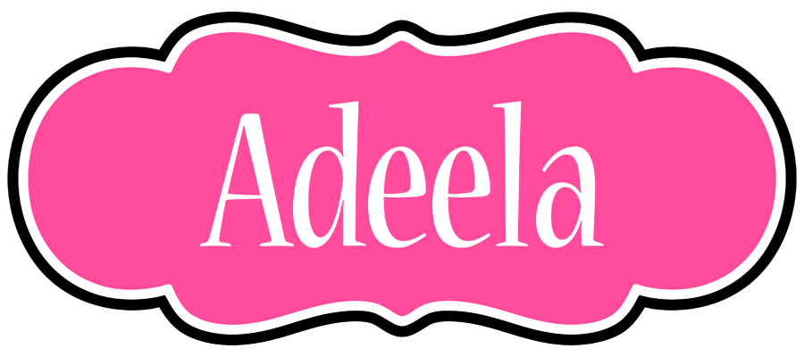 Adeela invitation logo