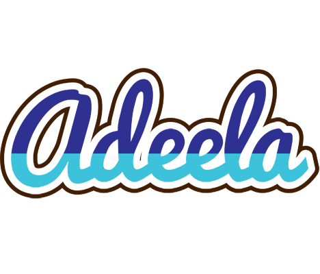 Adeela raining logo