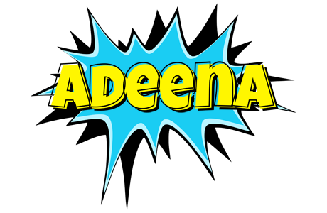 Adeena amazing logo